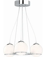 Volume Lighting Preston Led 3-Light Mini Hanging Chandelier