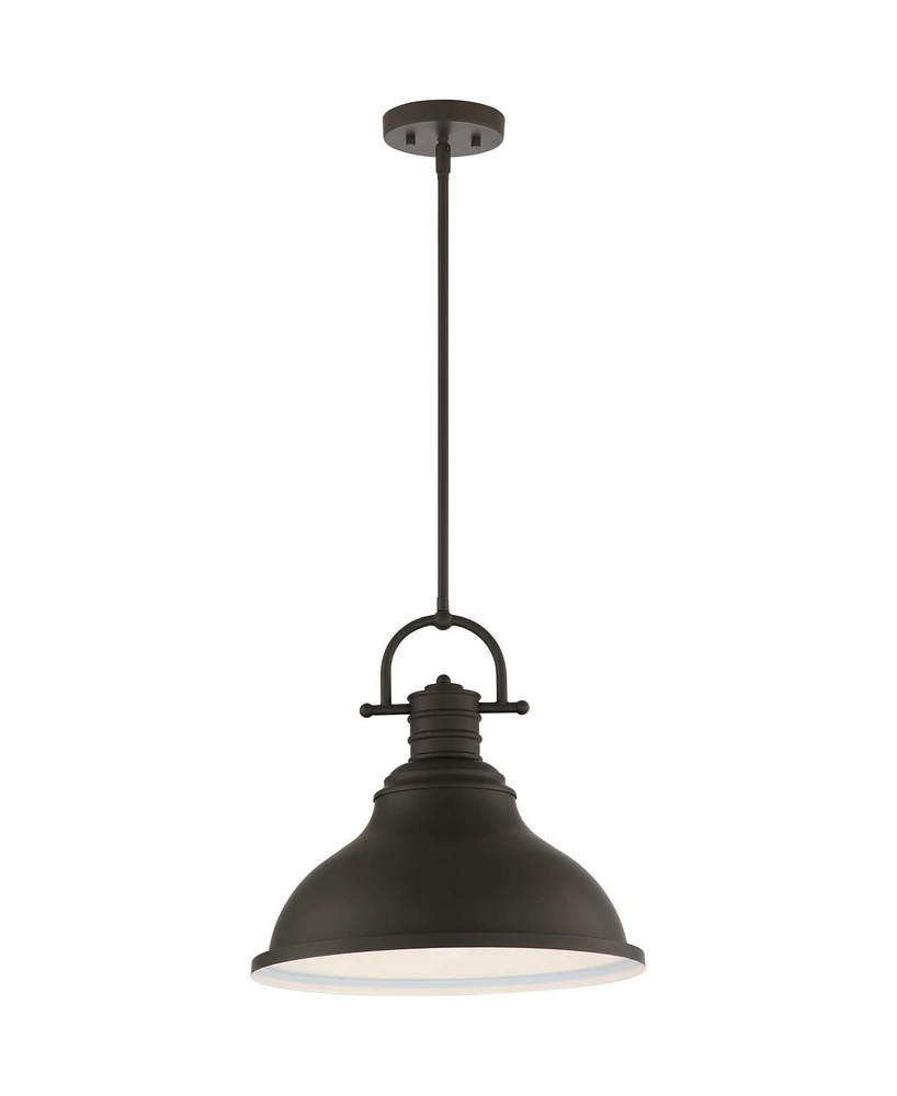 Volume Lighting 1-Light Downrod Pendant