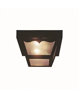 Volume Lighting 2-Light Flush Mount Ceiling Fixture