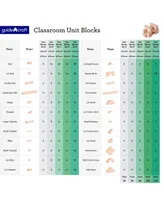 Guidecraft Unit Block Set B - 56 Pieces Set
