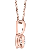 Sirena Diamond (1/10 ct. t.w.) Energy Pendant 14k White, Yellow or Rose Gold