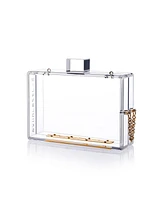 Milanblocks Trendy Transparent Acrylic Clutch