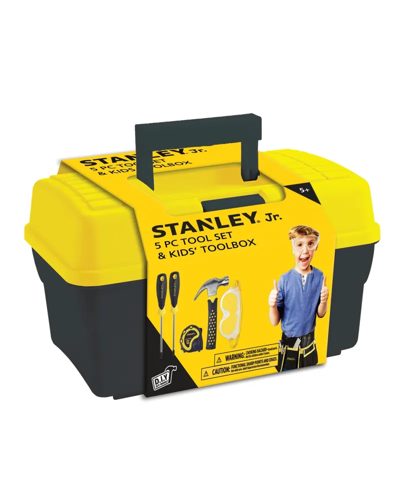 Stanley Jr. 5-Piece Kids Tool Box Set