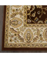 Vision VIS09 Brown 5'2" x 7'2" Area Rug