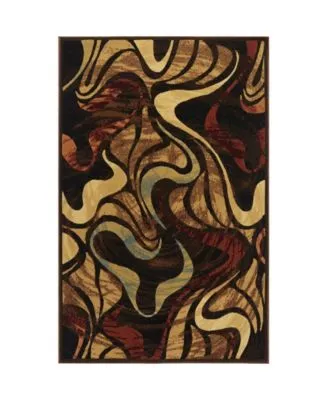 Global Rug Designs Yorba Yor05 Black Area Rug