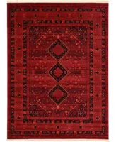 Bayshore Home Vivaan Viv1 Red Area Rug Collection