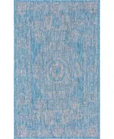 Bayshore Home Pashio Pas8 Light Aqua Area Rug Collection