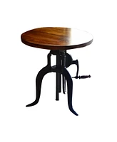 Reilly Adjustable Crank Accent Table