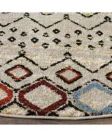 Safavieh Amsterdam 108 Light Gray Multi Rug