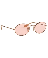 Ray-Ban Oval Sunglasses, RB3547N 54