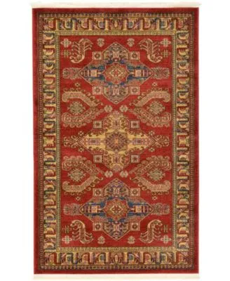 Bayshore Home Harik Har5 Red Area Rug Collection