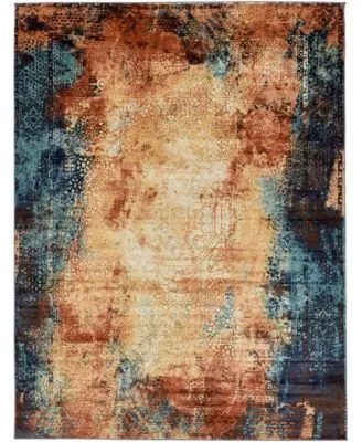Bayshore Home Marblesea Mrb3 Peach Area Rug Collection