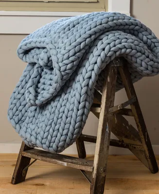 American Heritage Textiles Chunky Knit Throw, 40" x 50"