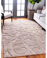 Bayshore Home Malloway Shag Mal1 Area Rug Collection