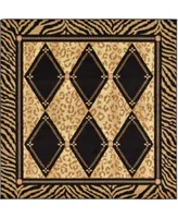 Bayshore Home Maasai Mss6 Light Brown Area Rug Collection