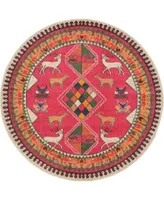 Bayshore Home Arcata Arc7 Pink Area Rug Collection