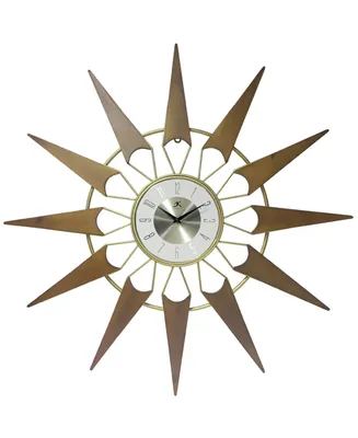 Infinity Instruments Starburst Wall Clock