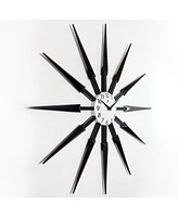 Infinity Instruments Sunburst Wall Clock