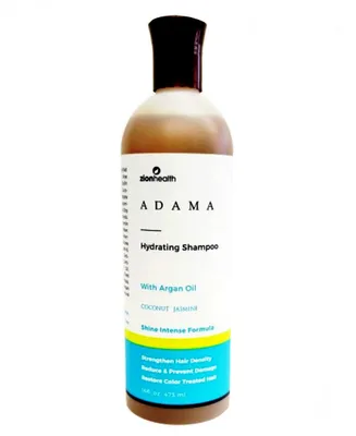 Zion Health Coconut Jasmine Hydrating Shampoo with Argan Oil, 16 oz