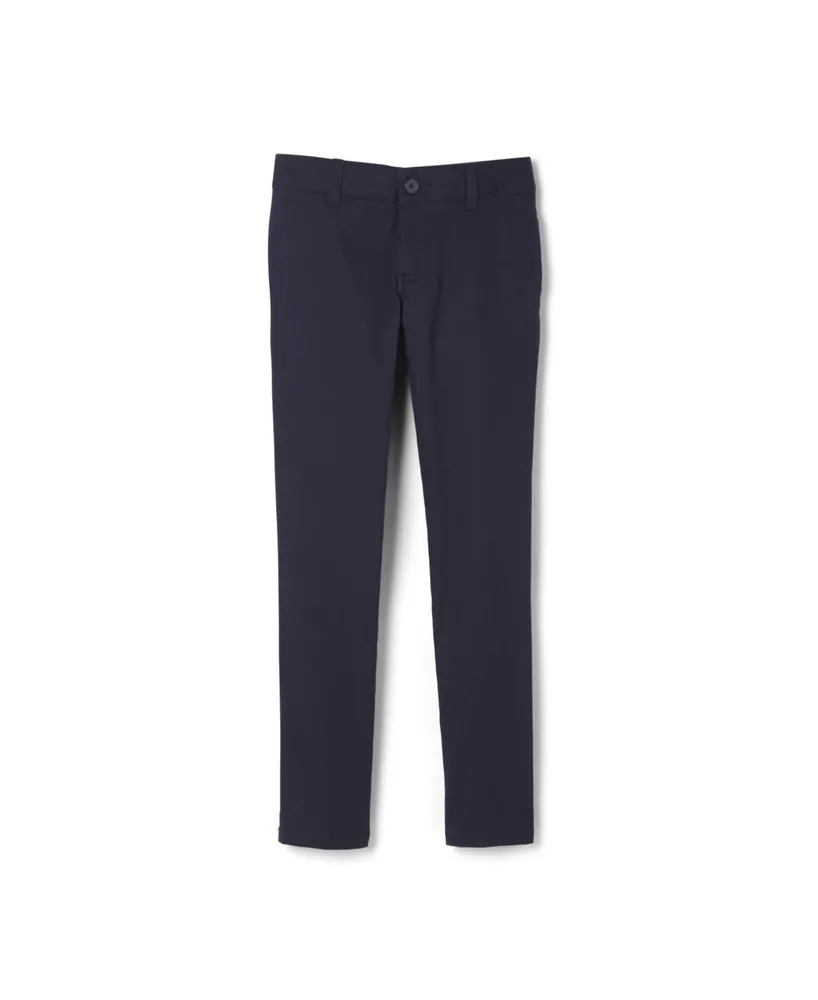 French Toast Big Girls Adjustable Waist Stretch Twill Skinny Pant