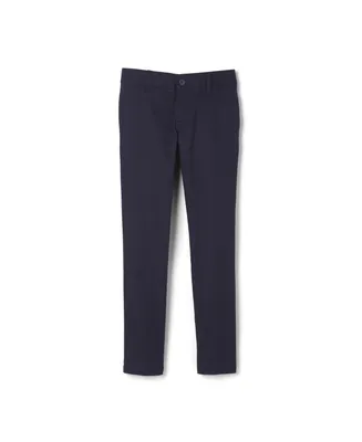 French Toast Big Girls Adjustable Waist Stretch Twill Skinny Pant