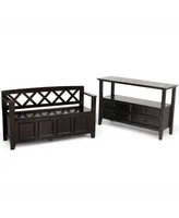 Amherst Storage Bench