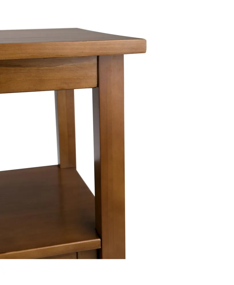Warm Shaker Console Table