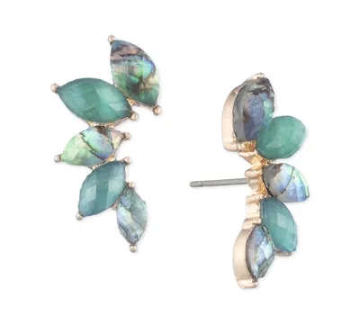 lonna & lilly Gold-Tone Stone Climber Earrings