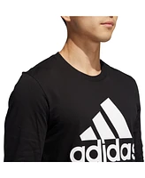 adidas Men's Logo Long-Sleeve T-Shirt