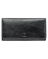 Mancini Equestrian-2 Collection Rfid Secure Trifold Wallet