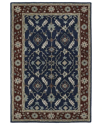 Kaleen Middleton MID10-22 Navy 2' x 3' Area Rug