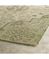 Kaleen Weathered WTR02-50 Green 2' x 3' Outdoor Area Rug