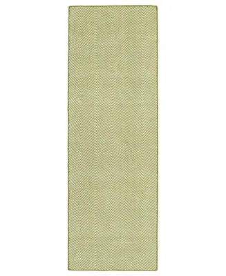 Kaleen Ziggy ZIG01-70 Wasabi 2' x 6' Runner Rug