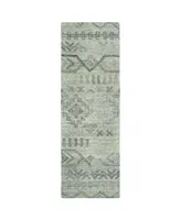 Kaleen Palladian PDN04-77 Silver 2'6" x 8' Runner Rug