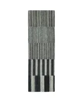 Kaleen Alzada ALZ01-38 Charcoal 2'6" x 8' Runner Rug