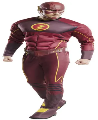 BuySeason Men's The Flash Muscle Chest Costume