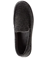 Isotoner Men's Preston Heather Knit Moccasin Slippers