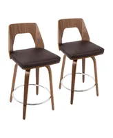 Trilogy 24" Counter Stool, Set of 2