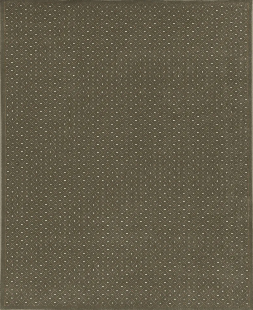 Closeout! Km Home 782/1512/Sage Pesaro Green 7'9" x 11' Area Rug