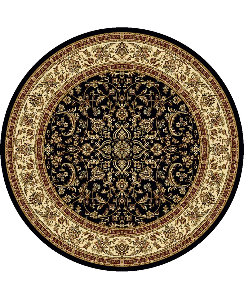 Closeout! Km Home 1318// Navelli / 5'3" x 5'3" Round Area Rug