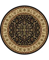 Closeout! Km Home 1318// Navelli / 5'3" x 5'3" Round Area Rug