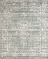 Closeout! Km Home 3563/0051/Green Cantu Green 5'3" x 7'3" Area Rug