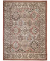 Closeout! Km Home /0021/Terracotta Gerola Red 5'3" x 7'3" Area Rug