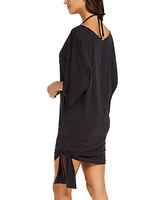 Michael Kors Side-Tie Swim Cover-Up