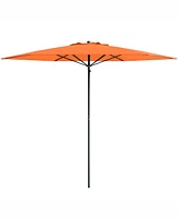 CorLiving 7.5ft Orange Beach/Patio Umbrella