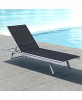 CorLiving Weather Resistant Reclining Patio Lounger