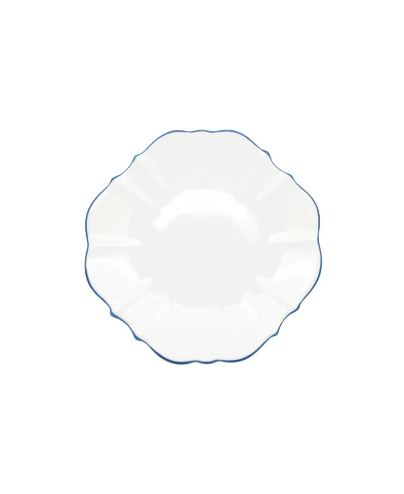 Twig New York Amelie Royal Blue Rim 8.5" Salad Plate