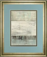 Classy Art Of Fog and Snow by Heather Ross Framed Print Wall Art - 34" x 40"