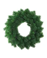 Northlight 16" Decorative Green Pine Artificial Christmas Wreath- Unlit