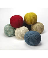 Pincushion Woven Pouffe